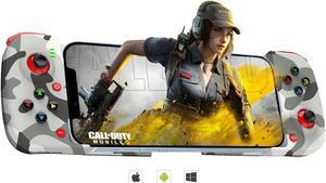 Joso Mobile Game Controller for Android, iPhone, PC with M1/M2 Programmable, Phone Controller for iPhone 14, 13, 12, 11, Samsung Galaxy, Xiaomi, OPPO, Realme, Call of Duty, Genshin Impact & More Camo