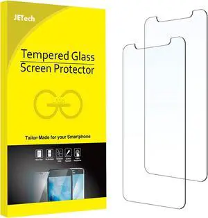 JETech Screen Protector for iPhone 11 and iPhone XR 6.1-Inch, Case Friendly, Tempered Glass Film, 2-Pack