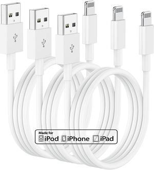 3Pack 10ft iPhone Charger, [ Apple MFi Certified ] Long Apple Charging Cord, 10 Feet Original Lightning to USB Cable,10 Foot iPhone Charging Cable for iPhone12/11/Pro/11/XS/MAX/XR/8/7/6s/6/5S/SE iPad