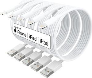 5 Pack (Apple MFi Certified) iPhone Charger 10 ft,Long Lightning Cable 10 Foot,High Fast 10 Feet Apple Charging Cables Cord Connector for iPhone 12 Mini 12 Pro Max 11 Pro MAX XS Xr X 6 AirPods