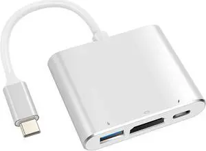 USB C to HDMI Adapter USB Type C Adapter Multiport AV Converter with 4K HDMI Output USB C Port & USD3.0 Fasting Charging Port Compatible for MacBook Pro MacBook Air 2019/2018 iPad Pro 2019