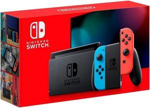 Nintendo Switch with Neon Blue & Neon Red Joy-Con Controllers
