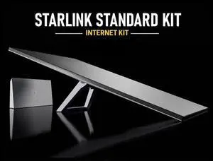 SpaceX Starlink Gen 3 Standard Kit: High-Speed, Low-Latency Internet (Latest Model) Ultra Portable WiFi Router - Elegant Design, starlink Travel Router WiFi 6, Satelital Connectivity
