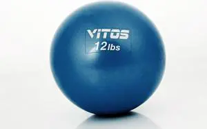 Vitos Fitness Toning Soft Weighted Mini Ball | Medicine Ball for Core Training Yoga Exercise (12)