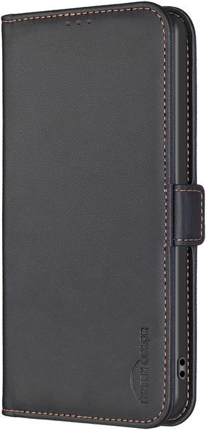 JJ & D Flip Leather Case for Samsung Galaxy A56 5G Cover Black