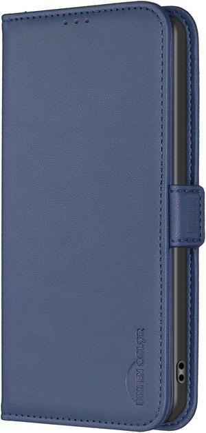 JJ & D Flip Leather Case for Samsung Galaxy A26 5G Cover Green Blue