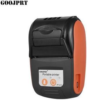 GOOJPRT PT-210 Portable Thermal Printer Handheld 58mm Receipt Printer for Retail Stores Restaurants Factories Logistics