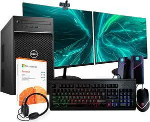 Dell Precision 3630 Tower Desktop Computer | Intel i7-8700 (3.4) | 16GB DDR4 RAM | 1TB SSD | Windows 11 Professional | New 24in LCD Monitor| Office 365 | Remote Desktop PC Dell Precision 3630 Tower Desktop Computer | Intel i7-8700 (3.4) | 16GB DDR4 RAM | 1TB SSD | Windows 11 Professional | New 24in LCD Monitor| Office 365 | Remote Desktop PC