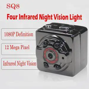 SQ8 Camera Video Voice Audio Recorder Wireless Infrared Smart Outdoor Action Camcorder Secret Pocket Micro Cam Professional