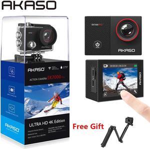 Go EK7000 Pro 4K Action Camera with Touch Screen EIS Adjustable View Angle 40m diving Camera Remote Control Sports Camera