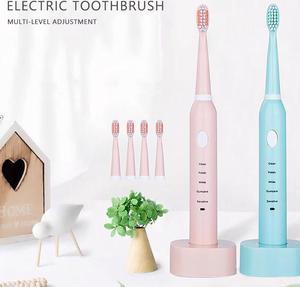 Ultrasonic  Electric Toothbrush USB Rechargeable Tooth Brush Adult Waterproof Ultrasonic Automatic 5 Mode