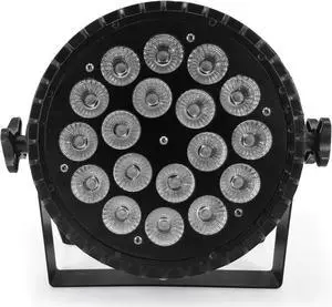 par light 18x18W RGBWA UV 6in1  wash lights  Flat Par Can Stage lighting with Silent fan 18x12w RGBW