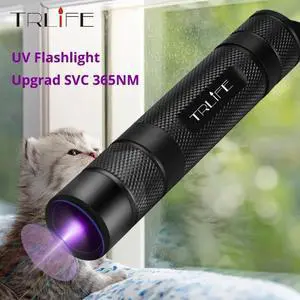 100W Super Bright led UV flashlight 18650 uv torch scorpion ultra violet light ultraviolet light Upgrade UV lamp beads