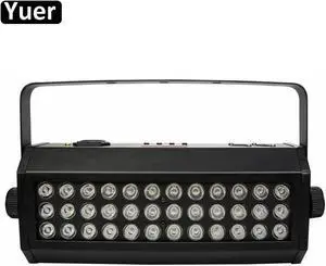 New 36x3W UV LED Strobe Wash Wall Light DMX512 Running Horse Effect DJ Disco Light Sound Party Music Club Wall Washer UV Lights