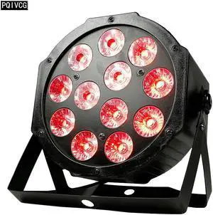 12x12w 12x18w led Par light RGBW/RGBWA UV 4in1/6in1 flat par led dmx512 disco light professional stage dj equipment
