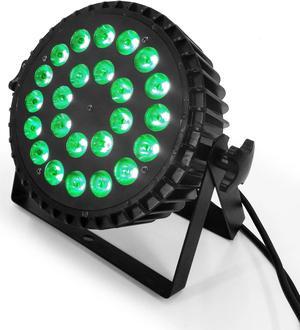 Par lights 24x18W RGBWA UV 6in1 led Stage light RGBW 4in1 wash light  led Strobe light Using silent fan Aluminum shell