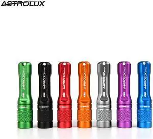 A01UV Mono-output 395nm UV Flashlight 395 Ultraviolet Black Fluorescence Detector Mini LED Keychain Blacklamp Torch