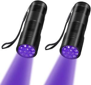 12 LEDs 395nm UV Handheld Flashlight Black Light Ultraviolet Urine Detector Torch linterna For Dog/Cat/Pet Urine & Dry Stains