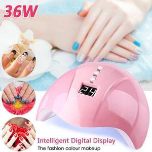 36W Gel Lamp Portable LED Nail Light Intelligent Induction Nail Gel Polish Nail Lamp Profession Uv Lamp Nail Dryer Manicure Tool