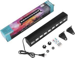 Control UV Purple Long Wall Wash Wall Lamp Voice Control Dance Lamp Special Effects for Wedding Christmas Halloween