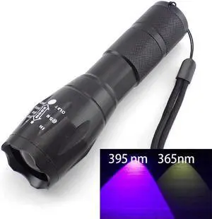 UV Led Flashilight 365nm 395nm Fluorescent Blacklight flash Lamp Torch Lighting for Pet Stains Hunting Marker Checker UV Led Flashilight 365nm 395nm Fluorescent Blacklight flash Lamp Torch Lighting for Pet Stains Hunting Marker Checker