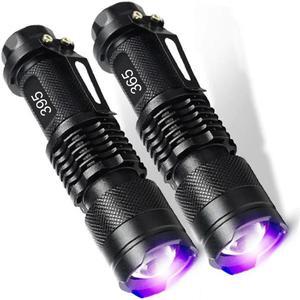 Battery For Marker Check SK68 uv 395nm/ 365nm Zoomable Led UV Flashlight Torch Light Ultra Violet Light Blacklight UV Lamp