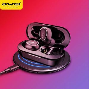 T6C TWS Bluetooth Earbuds Wireless Charging Mini In-ear 6D HiFI Bass Stereo Sound True Wireless Earphone For Gaming Phone