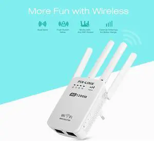 AC1200 WIFI Repeater/Router/Access point AP Wireless Range Extender wifi signal amplifier with External Antennas