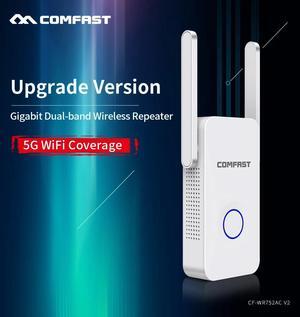 Home Wifi Repeater AC 300 Wireless Wi-fi Range Extender Amplifier 5Ghz 802.11 b/g/n/ac Wifi Booster Antenna AC Wi fi Router