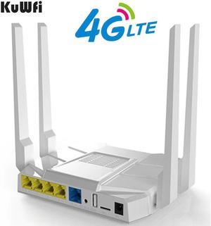 4G LTE Wifi Router 1200Mbps Dual Band Wireless Router 11AC 2.4Ghz&5.8Ghz Wireless CPE With Sim Card/LAN Port