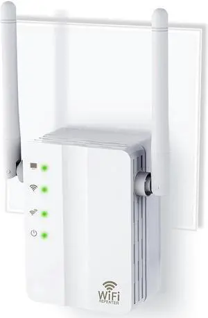 Original WiFi Amplifier Pro Router 300M Network Expander Repeater Power Extender Roteador 2 Antenna for Mi Router Wi-Fi