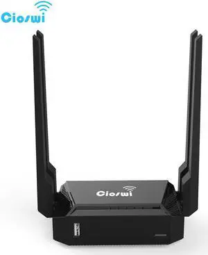 Router 300Mbps Access Point With 4 External Antennas Hotspot 7620N CPU WiFi Wireless Router USB Sharing English Version