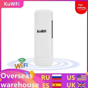 3Km 2.4G 300Mbps Wifi CPE Router Wifi Repeater Wifi Extender Wireless Bridge Access Point For Wireless Camera LED Display