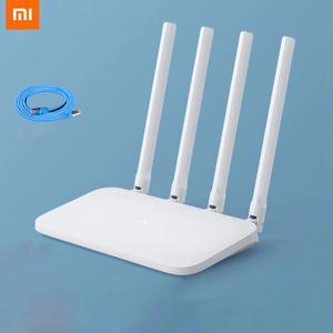 Router 4C High-Speed Wifi 802.11 b/g/n 2.4G 300Mbps 4 Antennas Smart APP Control Band Wireless Routers Repeater