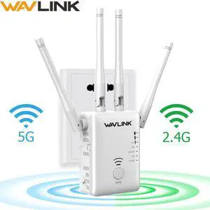 Dual-Band AC1200 Wireless Router Wifi Repeater 5Ghz wi-fi Range extender 1200Mbps WiFi Booster Access point High Gain Antenna