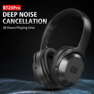 BT25Pro Active Noise Canceling Headphones Wireless Bluetooth 38 Hours Play ANC Gaming Headset for PUBG Overtch