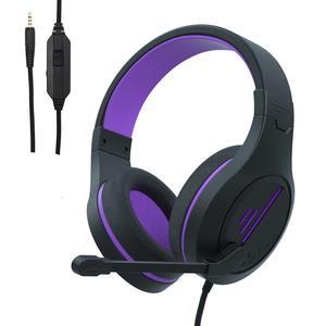 thumbnail image 2 of SoundPEATS Gaming Headset For PS4 PC Xbox One/S PS VITA, Separate Mic Over Ear Headphones With Stereo Surround Sound, 50mm Drivers, 3 RGB Colors, Bass Surround, Soft Memory Earmuffs For Laptop Mac 2 of 11