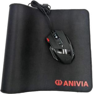 Gaming Mouse and XXL Size Mouse Pad Set, USB PC Mouse G80 Desk Pad Computer Table Mat 31.49 x 11.81 x 0.12 inch with Anti-Slip Rubber Base for Home Office Computer Laptop