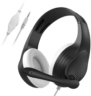 Anivia Over-Ear Gaming Headset 3.5mm Wired Headphones Adjustable Omnidirectional Mic Volume Control for PC Laptop Phone Anivia Over-Ear Gaming Headset 3.5mm Wired Headphones Adjustable Omnidirectional Mic Volume Control for PC Laptop Phone