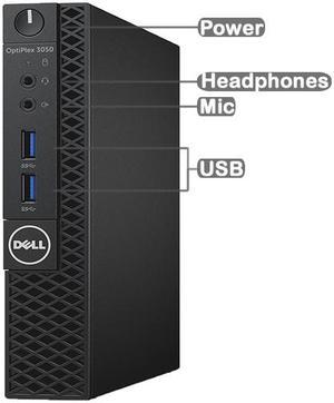 DELL 3050 MICRO Intel Core i5-6500T 2.50 GHz, 8GB, 256GB SSD, Win 10 Pro