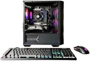 NSX GAMING PC Gaming Desktop Gamer Computer Ryzen 5 5600,16 GB RAM, SSD 512 gb, GeForce RTX 3060,USB-C WiFi, Hdmi, Mouse and Keyboard Gamer, Win 11 Home
