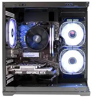NSX GAMING PC Desktop - Ryzen 5 5500, Nvidia RTX 3050, 16Gb RAM 3600 RGB, SSD 512GB NVME, Win 11, WIFI Ready, MOUSE and KEYBOARD