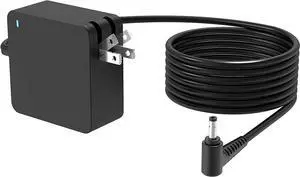 65W Charger Fit for Lenovo IdeaPad Flex 14 15 iwl FLEX-14IWL FLEX-15IWL FLEX-14IML FLEX-15IML FLEX-14API Power Adapter-Certified by UL/Retractable Prongs (Space-Saving)/Extended 7.5ft Cord