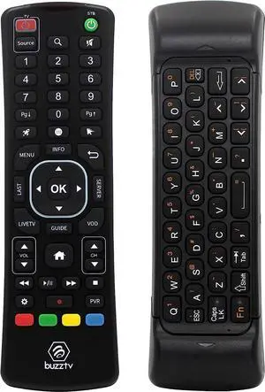 BuzzTV ARQ-100 Wireless Air Mouse Keyboard Remote for Buzz TV IPTV Android