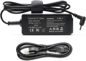 40W Ac Adapter Laptop Charger for Samsung 11.6" Chromebook 2 3 Xe303c12, Xe303c12-a01 303c 500c 503c Aa-pa3n40w Pa-1250-98 Np930x2k a12-040n1a Xe500c12 Xe500c13 AA-PA3N40W 503c Xe503c12 Xe503c32 Power
