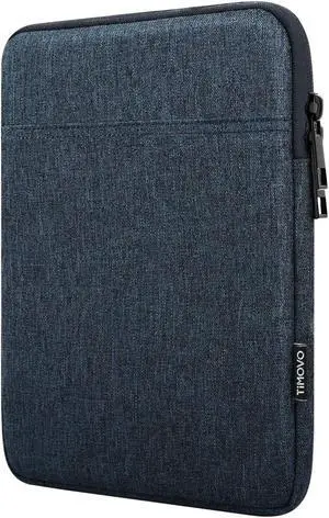 9-11 Tablet Sleeve Bag for iPad 11-inch A16 2025 iPad 10th Gen. 10.9 iPad 10.2 iPad Air 11 Inch/5th/4th Gen. 10.9 Galaxy Tab A9 Plus 11 Protective Bag Fit Smart Keyboard Dusty Blue