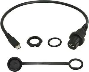 30cm Micro USB Mount Extension Dash Flush Cable for Car, Boat, Motorcycle, Truck Dashboard (Micro USB) 30cm Micro USB Mount Extension Dash Flush Cable for Car, Boat, Motorcycle, Truck Dashboard (Micro USB)