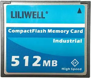 LILIWELL 512 MB CompactFlash Memory Card Industrial 512m CF Type I Card LILIWELL 512 MB CompactFlash Memory Card Industrial 512m CF Type I Card
