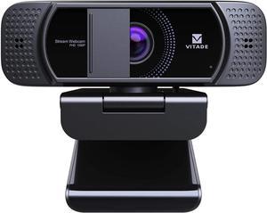 VITADE Webcam with Microphone 1080P HD Web Camera, 672 USB Desktop Web Cam Facecam Video Cam for Streaming Gaming Conferencing Mac Windows PC Laptop Computer
