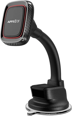APPS2Car Magnetic Phone Holder Car Dashboard Windshield Car Phone Holder Mount with Flexible Arm & Built-in Strong Magnets, Suction Cup Phone Holder for Car Compatible with All Smartphones APPS2Car Magnetic Phone Holder Car Dashboard Windshield Car Phone Holder Mount with Flexible Arm & Built-in Strong Magnets, Suction Cup Phone Holder for Car Compatible with All Smartphones